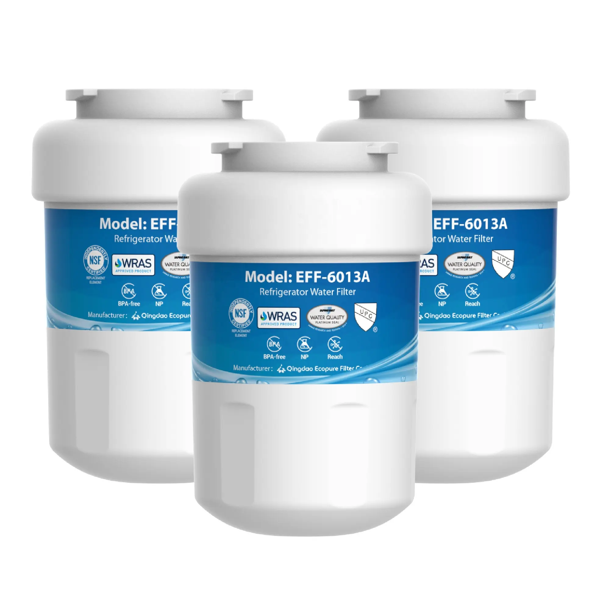 EFF-6013 cartouche de filtre à eau MWF usine NSF remplacement d'eau de réfrigérateur pour GEMWF remplacement d'eau intelligent