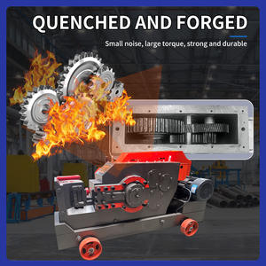 מכונת חיתוך מוטות פלדה עגולים 32 מ\\\"מ עם מנוע בעל תפוקה גבוהה 3 קילוואט עבור מוטות ברזל ופלדת פחמן - Product Image 2