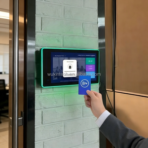 Tableta de 10.1 Pulgadas RK3568 para Programación de Salas de Negocios, Android 11, Certificación ROHS, Antipolvo, Montaje en Pared, NFC, para Salas de Reuniones, Precio Económico - Product Image 2