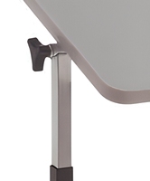Table inclinable multi-usage Healthmenex, réglable en hauteur, construction en PB+acier, légère, plage de hauteur 72-110 cm, pour patient