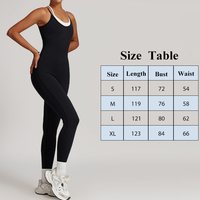 Kable Nouveau Vente en gros Body à élasticité serrée pour femmes Combinaison de yoga sans couture Combinaison de course pour dames Haut à bretelles et leggings