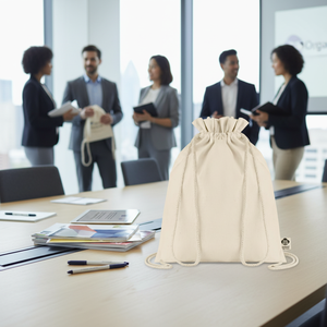 Sportpack con coulisse medio ambra per regali e promozioni aziendali - Product Image 3