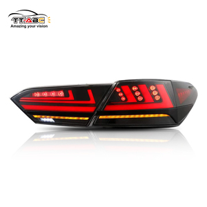 TT-ABC LED Thiết Kế Mới Chạy Dừng Đảo Ngược Đèn Hậu Phía Sau Cho Toyota <span class=keywords><strong>Camry</strong></span> 2018-2022 Sẵn Sàng Để Vận Chuyển 4 Phong Cách - Product Image 5