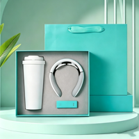 Ensemble de tasses et de carnets en acier inoxydable personnalisables pour les événements d'entreprise, couleur et forme personnalisées pour les cadeaux de réunion annuelle de l'entreprise