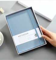 Agenda 2024 en cuir PU avec logo personnalisé, motifs raffinés, planificateur budgétaire académique, carnet de notes