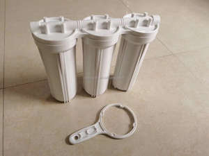 Carcasa de Filtro de Agua Azul Grande de 20 Pulgadas al por Mayor, Prefiltro Manual de 3 Etapas, Acondicionador de Agua de Sedimentos, <span class=keywords><strong>Metatecno</strong></span> KAMA-MT-20 - Product Image 2