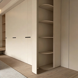 Armoire pleine hauteur du sol au <span class=keywords><strong>plafond</strong></span>, armoire de chambre personnalisée écologique - Product Image 6