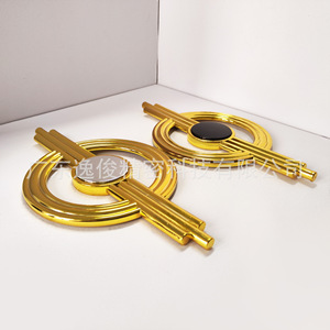 <b>Gold</b> Circular <b>Sofa</b> Decorative Buckle Plastic Minimalist High Quality Furniture Hardware Yj F Warm <b>Gold</b> - Product Image 5