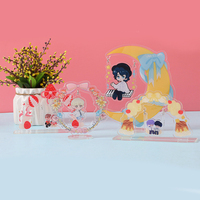 Porte-clés personnalisé en acrylique liquide, breloque shaker en acrylique, support de porte-clés en acrylique personnalisé, shaker Kpop ouvrable et rechargeable