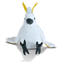 Peluche licorne super douce, mini oreiller réaliste en forme de perroquet, jouet en peluche personnalisé, vente chaude