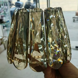 Abat-jour en cristal de luxe pour mariage route cité équipement d'éclairage de scène décoratif éclairage lustre en cristal de mariage - Product Image 2