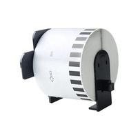 Rouleau d'étiquettes autocollantes imperméables compatibles avec les imprimantes Brother série QL pour usage chimique