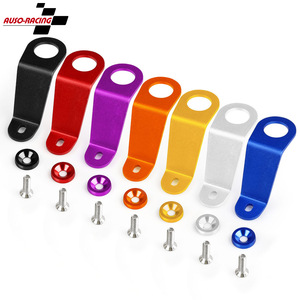 Auso-Racing Aluminum Radiator <b>Bracket</b> Kit Universal Water Tank Cover Clip For Car Accessories - Product Image 1
