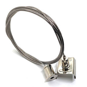 Kit de <span class=keywords><strong>Suspension</strong></span> de pince de fil de canal avec Clips de montage, câble galvanisé pince de câble métallique, Kit de <span class=keywords><strong>Suspension</strong></span> d'éclairage de piste - Product Image 4