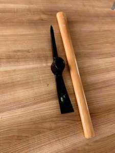 Pico de Acero Pequeño de Alta Calidad con Mango de Madera Dura Resistente, Herramienta de Jardín para Proyectos de Excavación DIY TCWY-0001 - Product Image 4
