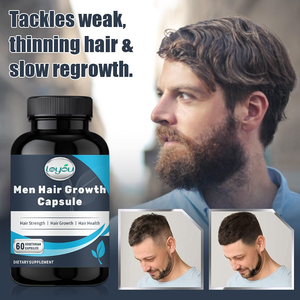 Capsules de croissance capillaire pour hommes, marque privée OEM, <span class=keywords><strong>complément</strong></span> <span class=keywords><strong>alimentaire</strong></span> végétarien pour la force et la santé des <span class=keywords><strong>cheveux</strong></span> - Product Image 6