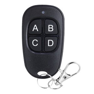 433Mhz Remote Control Cloning Code Remote 4 Channel Electric Cloning Gate Garage Door Auto Keychain - Product Image 1
