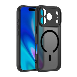 Étui de téléphone magnétique mat en TPU+PC avec anneau magnétique, respectueux de l'environnement, adapté à l'étui de protection du téléphone 17E - Product Image 5