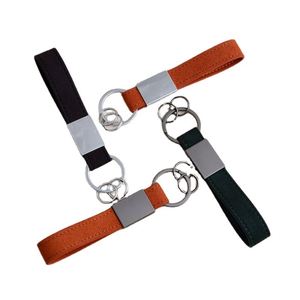 Llavero de Coche de Lujo de Alta Gama en Gamuza, Llavero Personalizado para Parejas con Correa y Cordón, Llavero de Cuero - Product Image 3