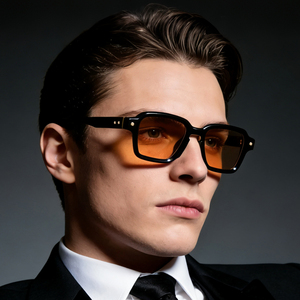 <span class=keywords><strong>Gafas</strong></span> de Sol Partagas al por Mayor, Diseño Retro, Logotipo Personalizado, Cuadradas, Suaves, Protección UV400, para Hombre, Mujer, Unisex - Product Image 1