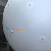 Ballon publicitaire avec logo personnalisé 1m 2m 3m 4m Ballon PVC Led RVB Télécommande Grands ballons gonflables à l'hélium pour événements
