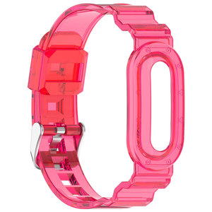 สายนาฬิกาข้อมือแบบใส TPU รุ่น Glacier ป้องกันการเหลือง สำหรับ Google Fitbit Air ขายส่ง - Product Image 4