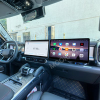 Sistem Hiburan Penumpang MOOKAKA Android13 Qualcomm Co Pilot Entertainment Screen untuk Jetour Traveler Shanhai T2 2023-2024
