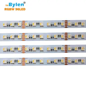 Fabricant de bande led RGBW 5M SMD 5050 12V 24V 60led 96led 10mm 12mm