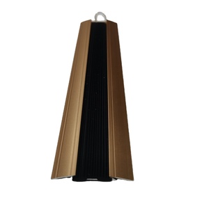 Chất lượng cao Vinyl sàn gạch ceramic kim loại đồng linh hoạt nhôm cầu thang nosing với cao su chèn - Product Image 3