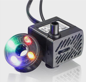 Mini pompe submersible LED étanche sans balais pour aquarium, rocaille, artisanat, <span class=keywords><strong>fontaine</strong></span>, filtre, circulation miniature - Product Image 6