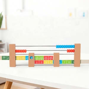 Деревянная счетная рамка-абакус для обучения математике детей, развивающая игрушка - Product Image 4