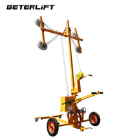 Chariot de manutention de verre Belift 200-400KG avec ventouse et rotation à 360° °   Rotation verrouillable pour le traitement en profondeur du verre
