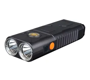KLARUS RS30BA XM-L2-U2 2400LM LED Flashlight Compact and Lightweight Dual Head Rechargeable Tactical Flashlight
