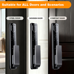 Serratura Intelligente Completamente Automatica ad Alta Sicurezza con Telecamera di Riconoscimento Facciale 3D e Controllo Remoto tramite App Tuya per la Sicurezza Domestica in <span class=keywords><strong>Turchia</strong></span> - Product Image 3