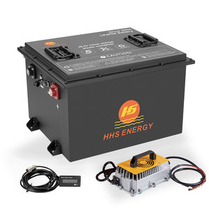 Batería de Litio de 48V 105Ah para Carro de Golf con BMS Inteligente Integrado de 200A y Pantalla Táctil - Product Image 1