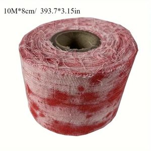 Accessoires de fête d'Halloween effrayants de 393.7 pouces, pansements ensanglantés en tissu, accessoires d'horreur, kit de blessures simulées - Product Image 3