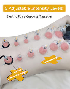 Set de Terapia de Masaje y Ventosas Eléctricas Recargables por USB, Multiventosas y Multifuncional, de Doble Uso Doméstico, para Desintoxicación de Meridianos y Masaje - Product Image 4