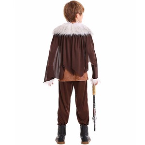 Disfraz de Halloween para Niños, Pirata, Vikingo, Bárbaro, Nativo, Cazador, MDEC-074 - Product Image 3