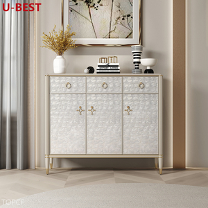 <span class=keywords><strong>Aparador</strong></span> de Madera U-Best Kitchen, Armario con Cajones, Mueble de Salón Comedor - Product Image 1