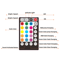 RSPOF 12W RGBW APP Music Control LED Moteur de lumière à fibre optique pour l'effet Star Sky