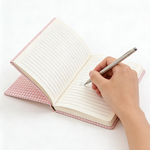 <span class=keywords><strong>Quaderno</strong></span> con <span class=keywords><strong>Copertina</strong></span> <span class=keywords><strong>Rigida</strong></span> in Tessuto Durevole 100 GSM, Senza Sbavature, Blocco per Scrittura di Alta Qualità, Regalo Personalizzabile - Product Image 5