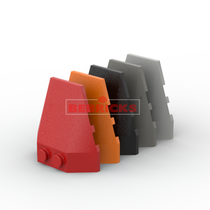 ตัวต่อ BEBRICKS รุ่น 48939 รูปทรงลิ่ม 4x4 แบบสามขา ของเล่นตัวต่อสำหรับเด็ก MOC Slope <span class=keywords><strong>Creator</strong></span> - Product Image 2