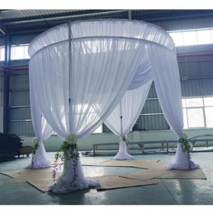 Tubería y cortinas ajustables de aluminio de alta resistencia para decoración de eventos - Product Image 1