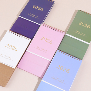 Персонифицированный <span class=keywords><strong>2026</strong></span> новый Настольный календарь портативный складной задний планировщик Примечания офисный Домашний Настольный Календарь украшения - Product Image 5