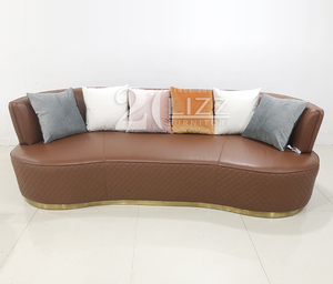 Phòng Khách Sang Trọng Vải Cong Couch 6 7 Chỗ Ngồi Giải Trí Ghế Và <span class=keywords><strong>Sofa</strong></span> <span class=keywords><strong>Set</strong></span> - Product Image 6