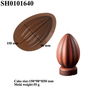 Moule à œufs de pâques 3D, de qualité alimentaire, unique, de 6 pouces, multi-formes, en Silicone, moules à Mousse - Product Image 6