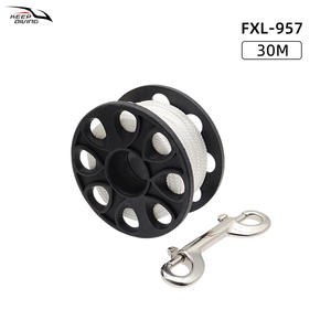 KEEP DIVING FXL 957 30-50m Bobine de plongée en plastique pour bouée SMB, dispositif de déclenchement de ligne, bobine en nylon renforcé pour équipement de montage latéral - Product Image 6