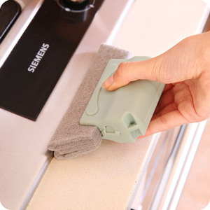 Guo Lin <b>Window</b> Groove Cleaning <b>Brush</b> Microfiber Plastic Handle Household Multi Functional Kitchen Crevice Cleaner - Product Image 3