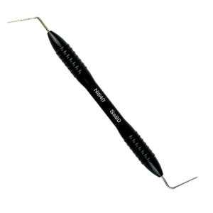 เครื่องมืออัดรากฟันแบบแนวตั้งสำหรับอุดร่องฟัน ทำจากสแตนเลส ใช้กับกัตตาเพอร์ชา แบบใช้มือ อุปกรณ์ทันตกรรม - Product Image 1