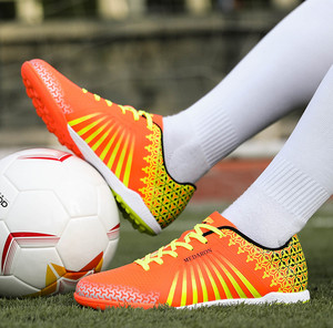 Personaliza tus nuevas botas de fútbol para niños y niñas, estudiantes, hombres y mujeres, <span class=keywords><strong>zapatillas</strong></span> de fútbol sala, calzado deportivo. - Product Image 5